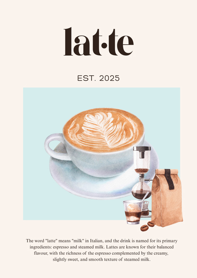 Latte Love: A Modern Coffee Aesthetic