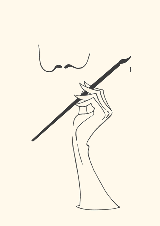 Passing the moustache