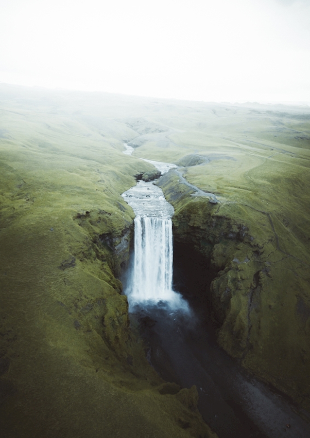 Skogafoss vandfald