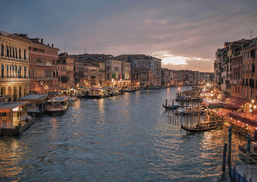 Lichter am Canal Grande