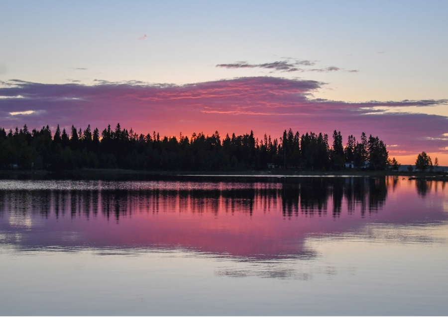 Środek lata na Halsön