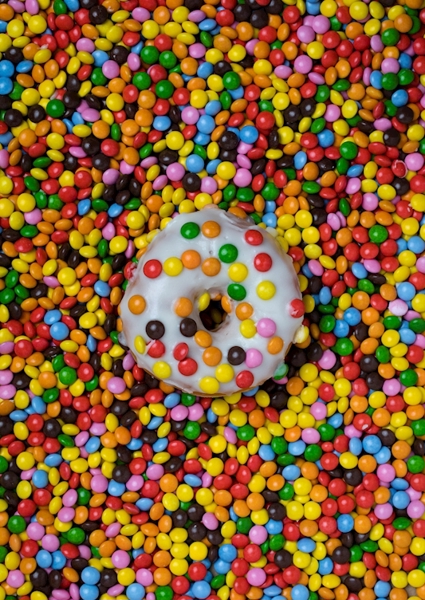 Poster: Donut heaven color - Andreas Raun