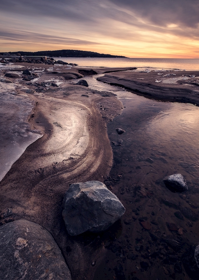 Ledový východ slunce