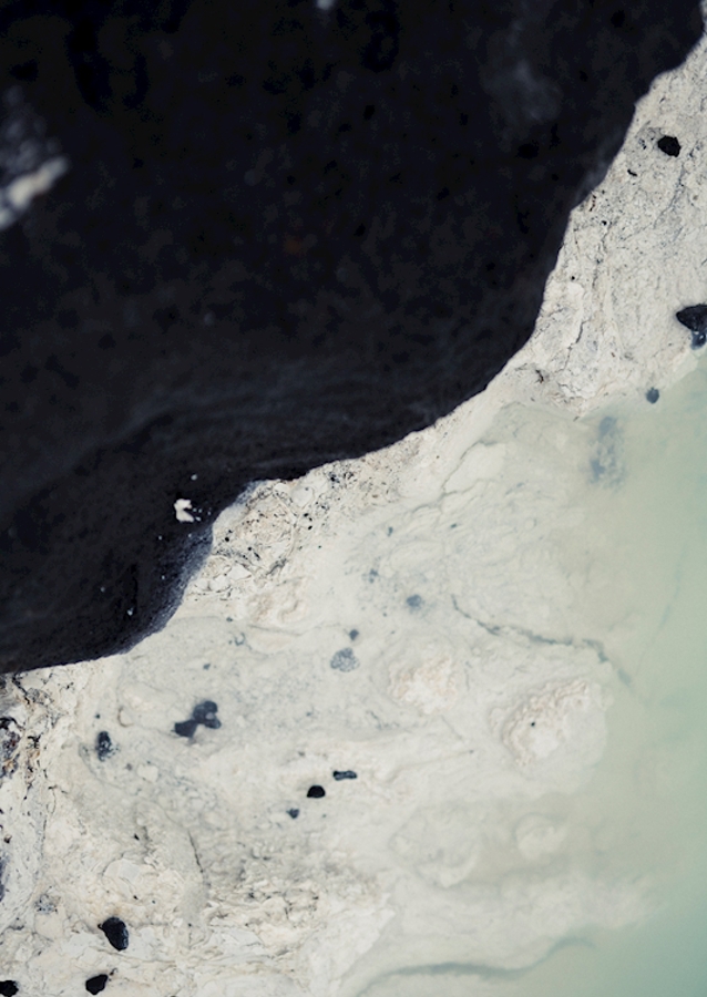 Island Blau//Weiß Nr.2