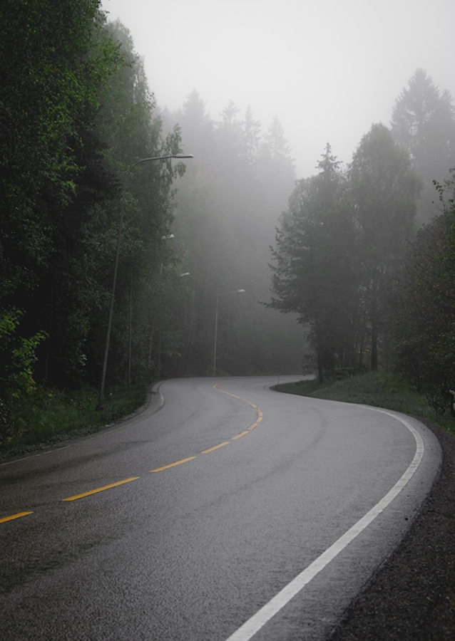 Opuštění norské silnice