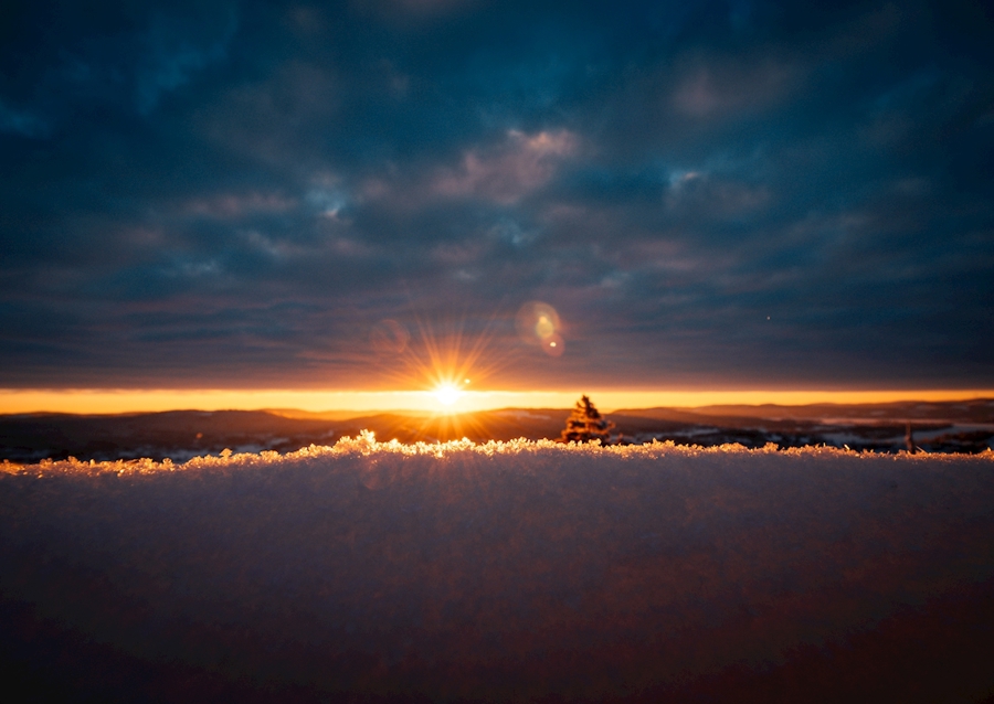 Solopgang fra Öjeberget 3