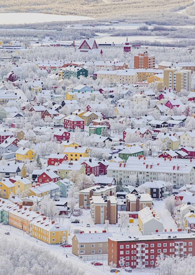 Vinter i Kiruna