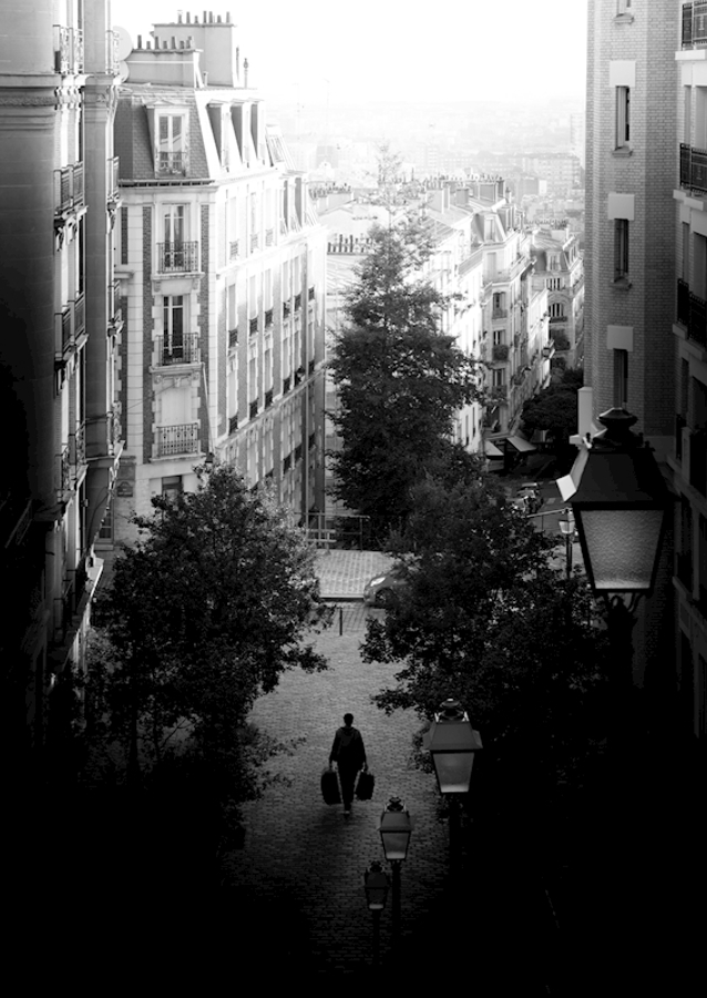 Varhainen aamu Montmartrella