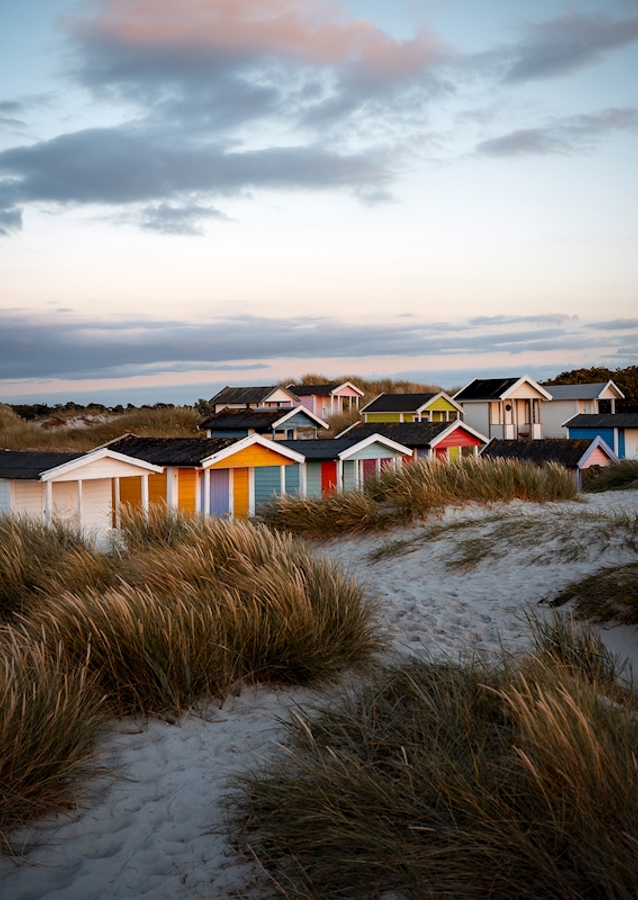 Badehütten in Skåne
