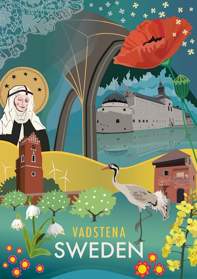 CITYPOSTER VADSTENA