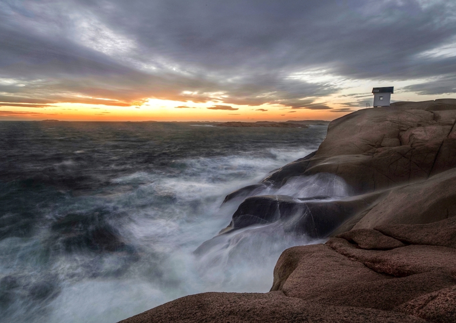 Tramonto a Bohuslän.