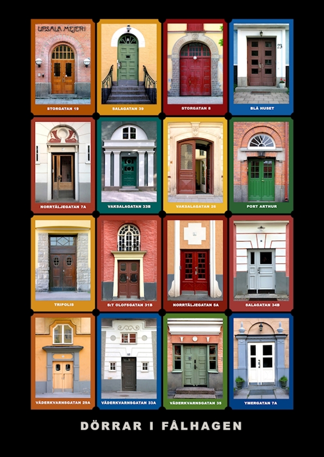 Portes à Fålhagen, Uppsala