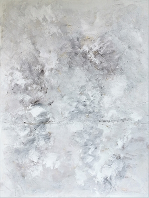 Poster: Abstract No 22 Grijs Weer