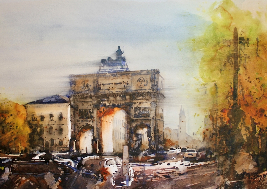 Vítězná brána, Mnichov