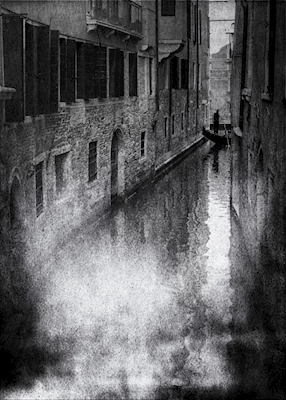 Poster: Gondoliers Venedig