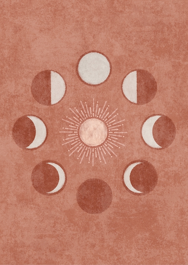 Somon Sun and Moon Phase