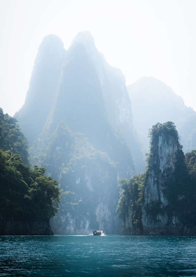 Die Felsen von Khao Sok