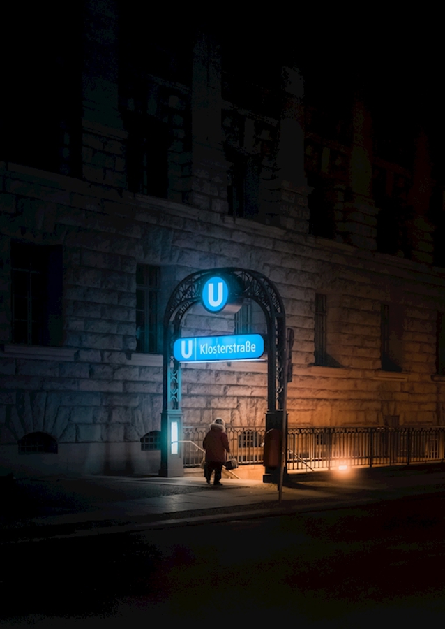 Nächtliche Begegnung