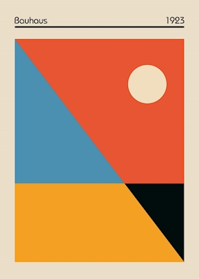 Poster: Plakat na placu Bauhaus