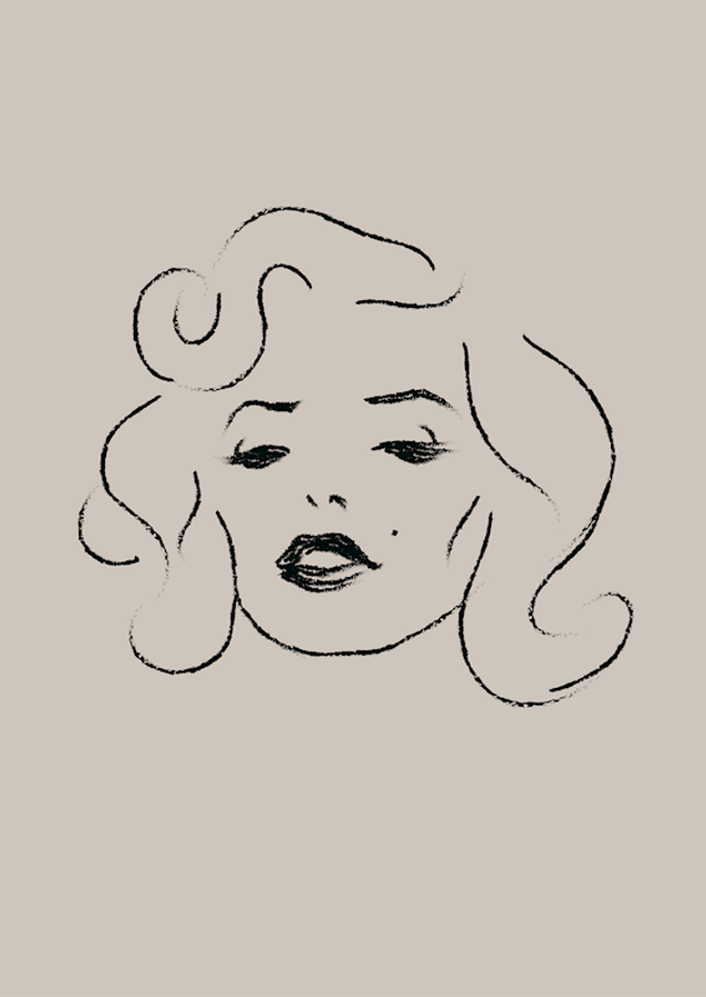 Plakát Marilyn Monroe