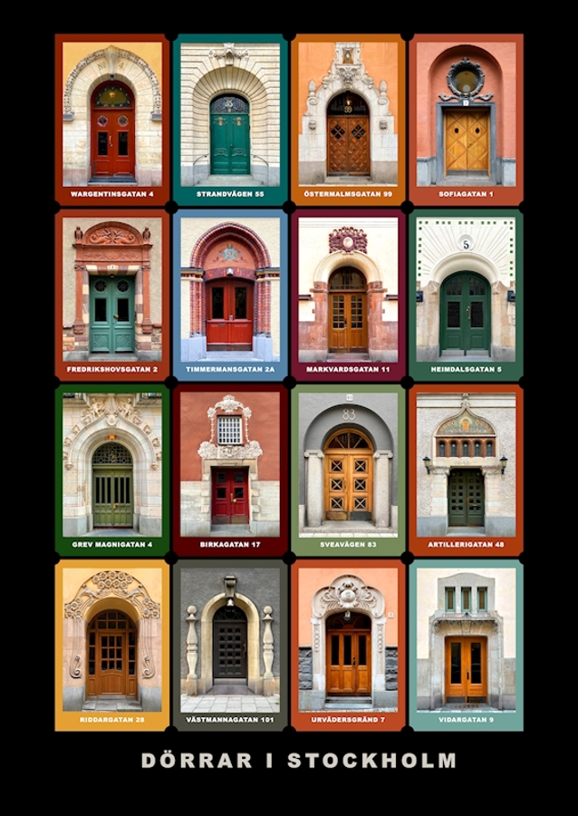 Dveře ve Stockholmu