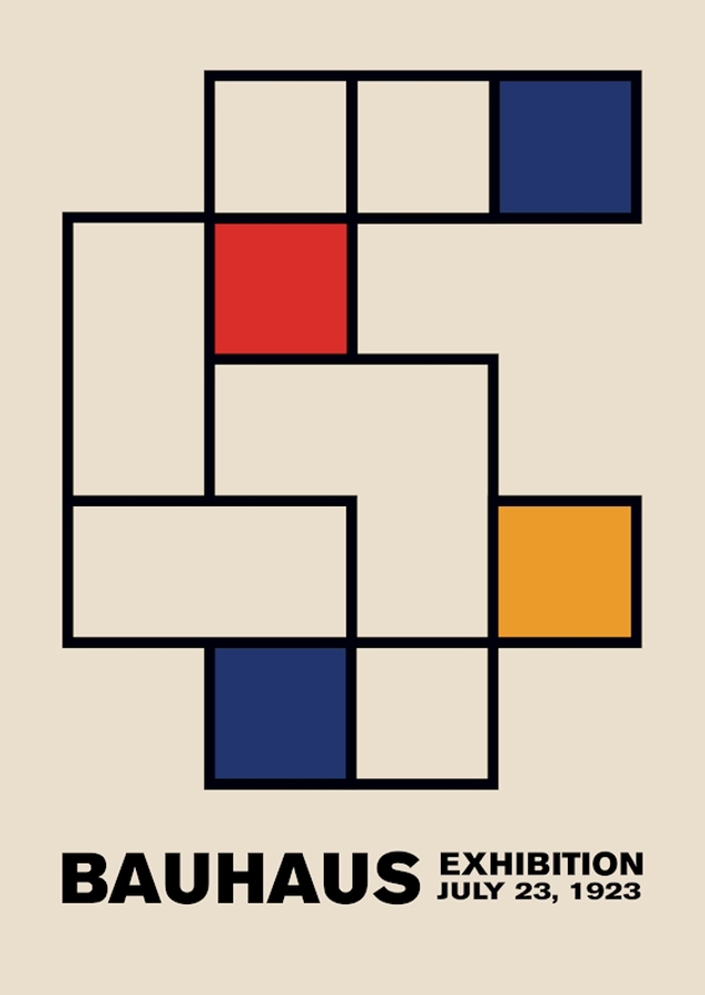 Bauhaus Exhibition Poster