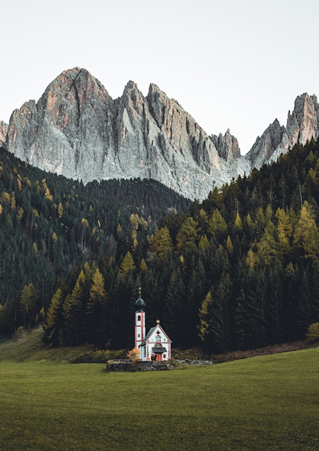 Little church in South Tyrol 