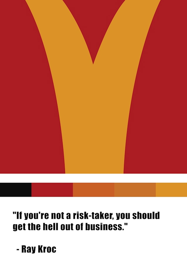 Ray Kroc citoval plakát