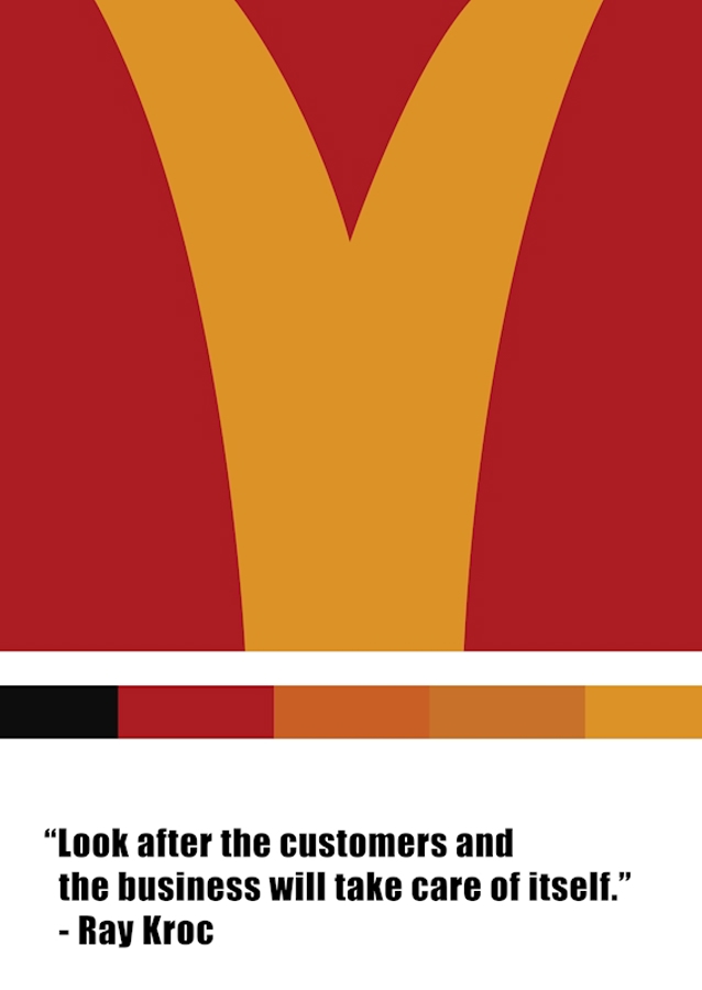 Ray Kroc Citat Poster