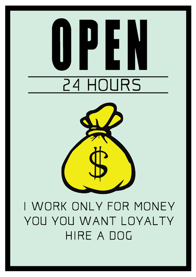 Monopoly Money Poster