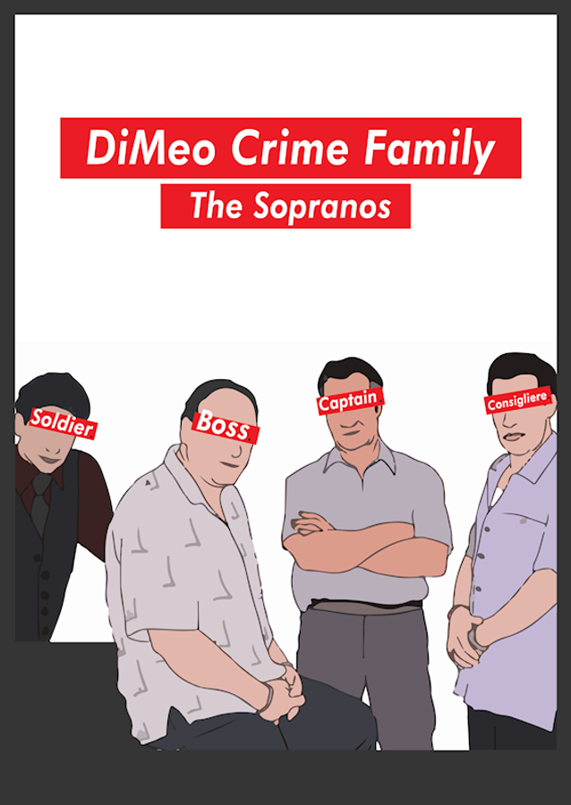 El póster de Los Soprano