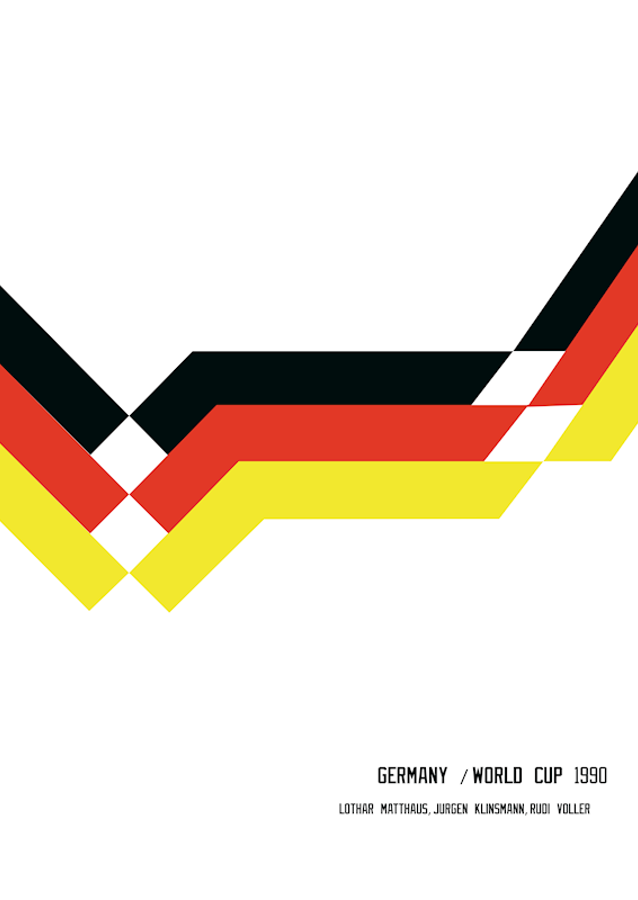 Plakát německého národního týmu