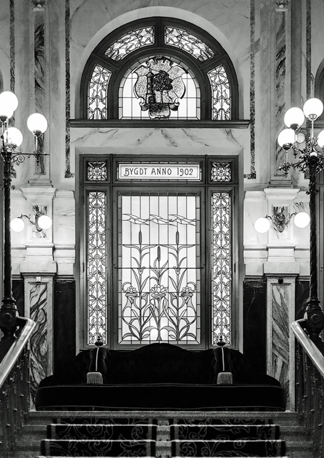 Fenster im Jugendstil 