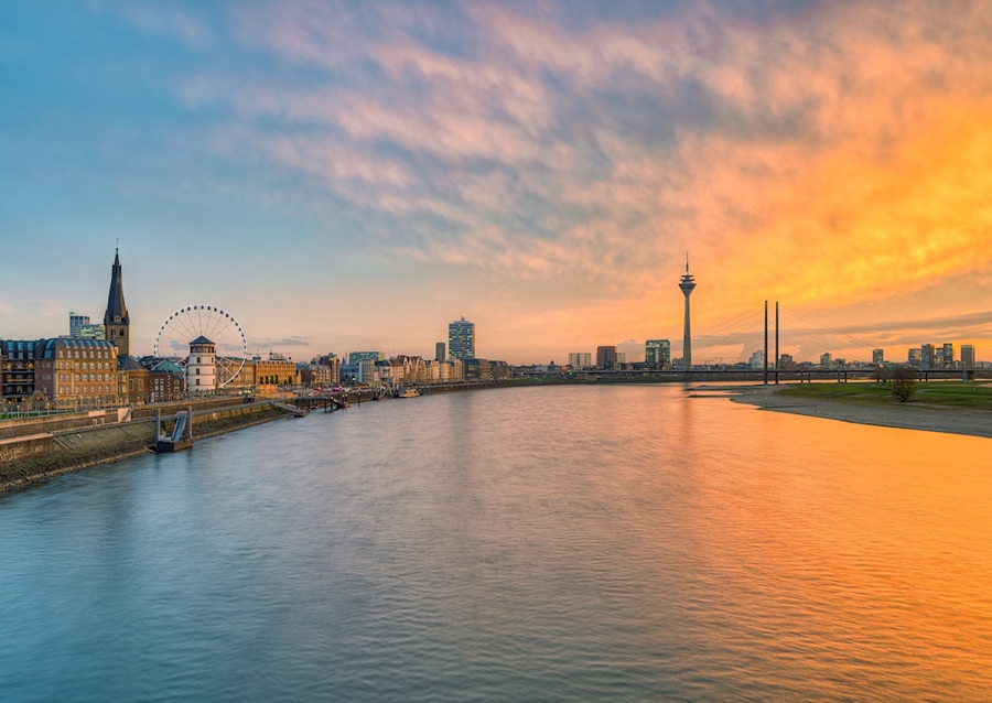 Duesseldorf Skyline