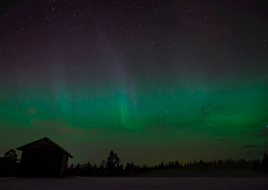 Night magic - Rättvik