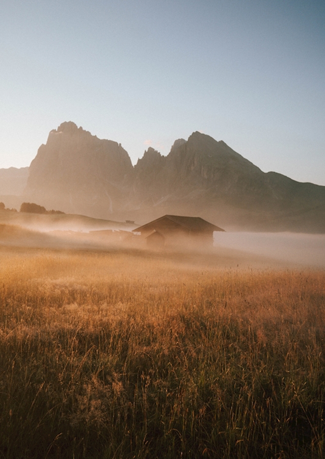 Sonnenaufgang Seiser Alm