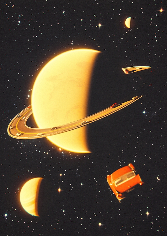 Dálnice kolem Saturnu