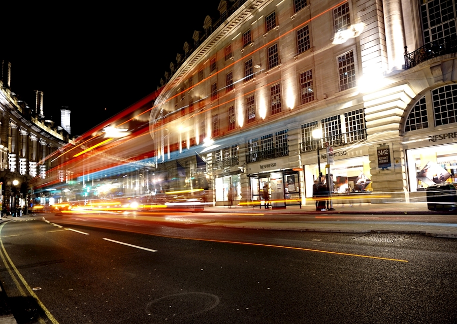 Noc na Regent Street