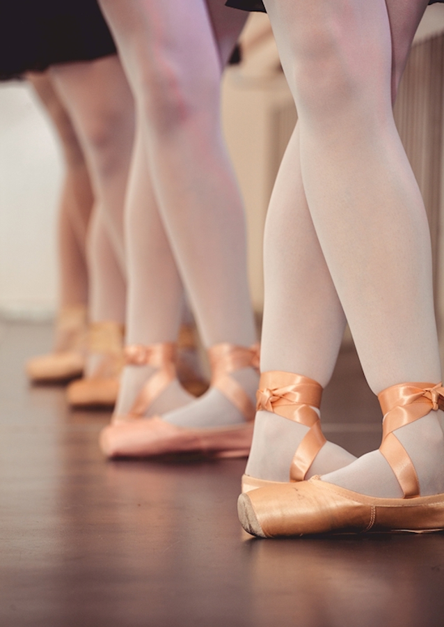 Ballerinaer under træning