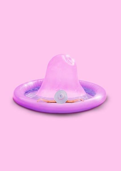 Poster: Condom Pool - Jonas Loose