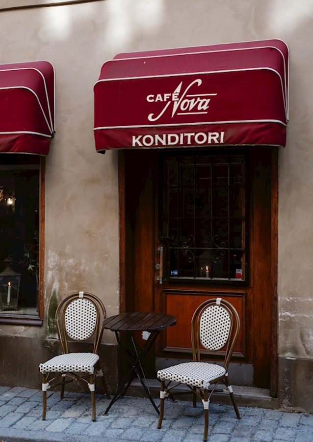 Café vid Gamla Stan