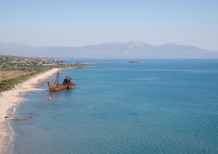 Ztroskotání lodi Řecko