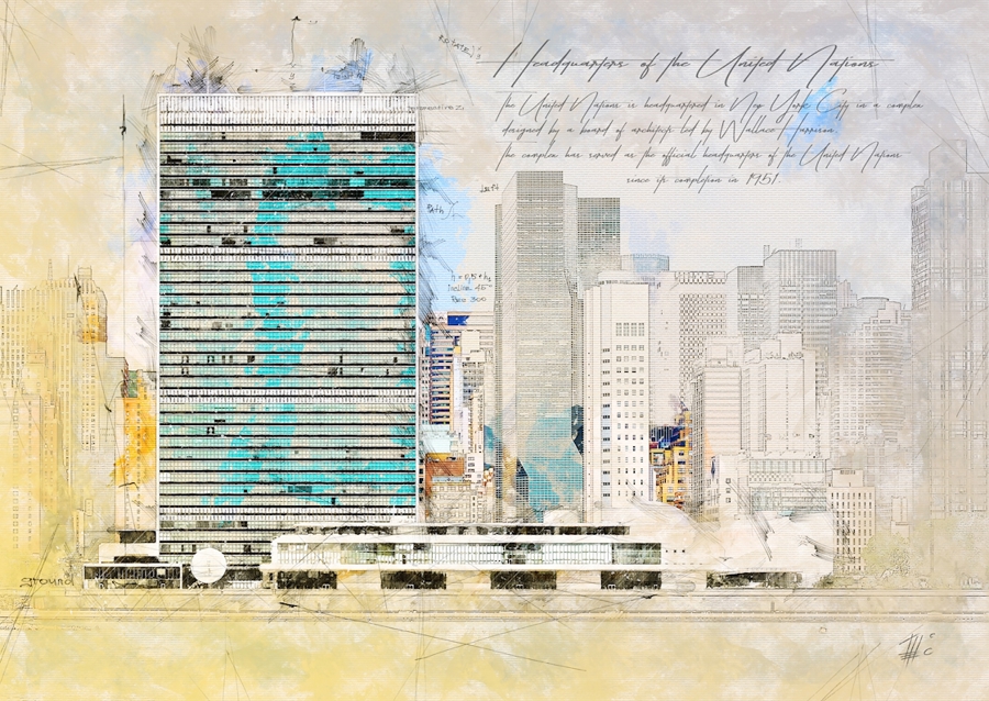 Hauptquartier der UNO