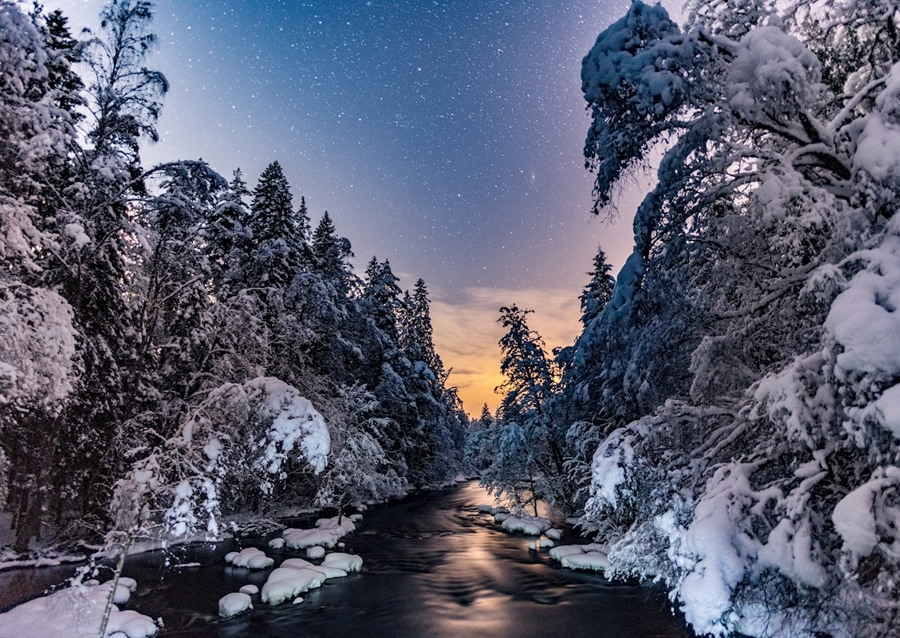 Winter river