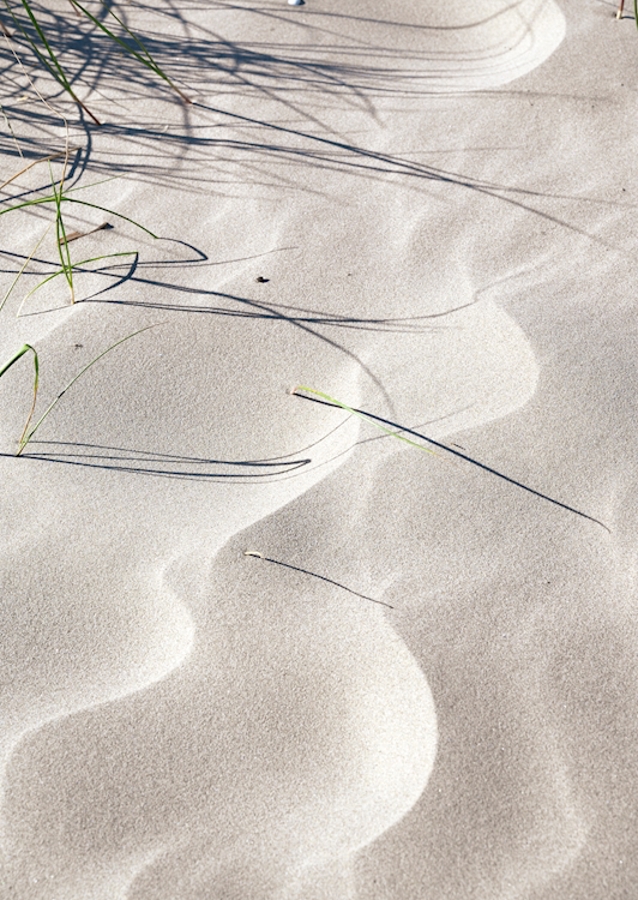 Vzory mäkkého piesku