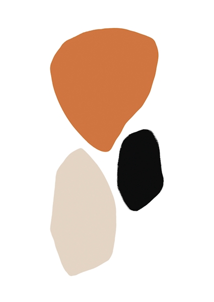 Poster: Abstracte vormen - U + Me Studio