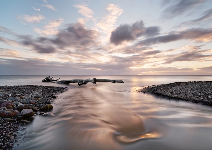 Sonnenuntergang auf Dominica 