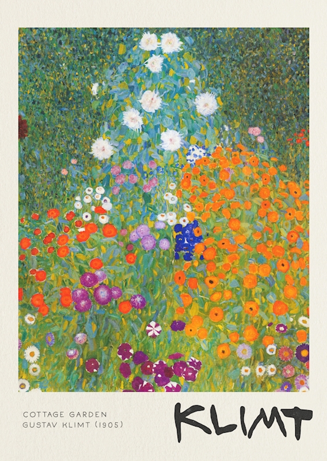 Cottage Garden - Gustav Klimt