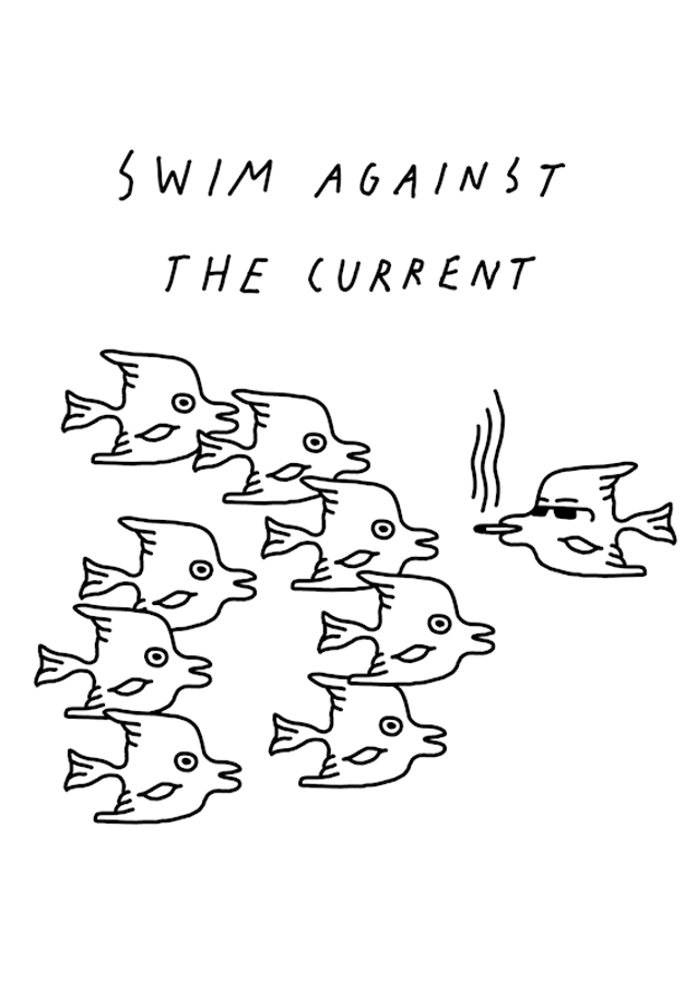 Ússz az árral szemben