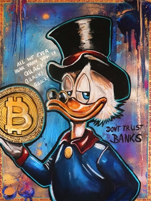 Poster: Bitcoin Eend